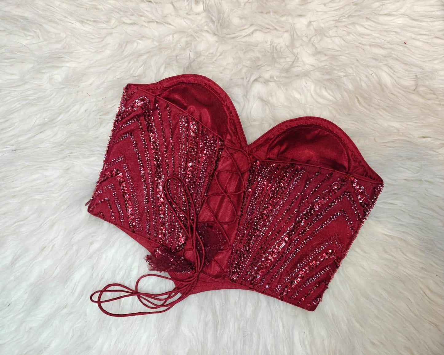 Corset Top 'n Saree
