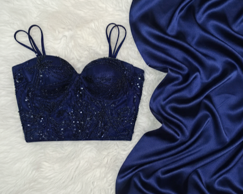 Corset Top 'n Saree