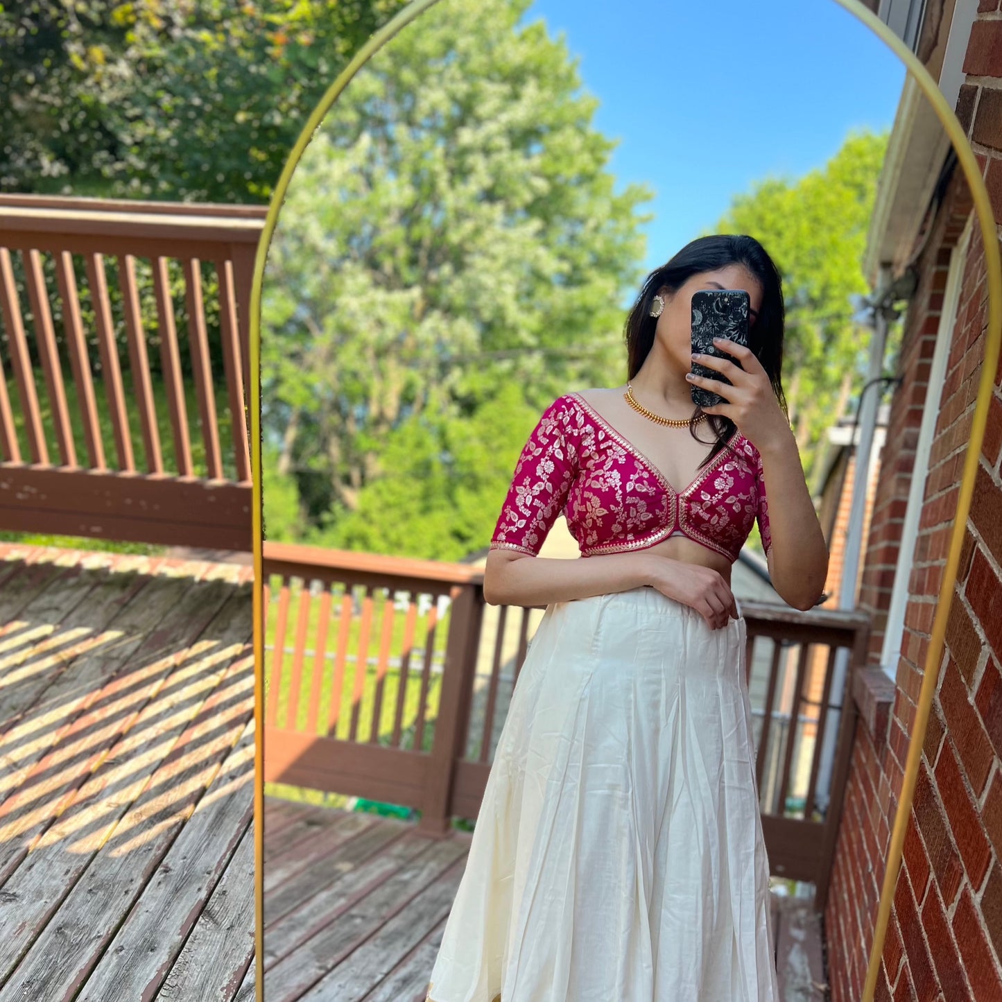 Brocade Top