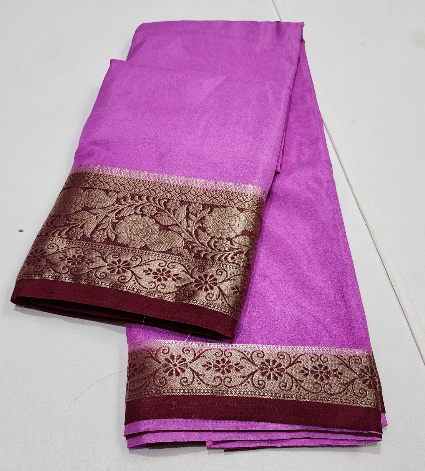 Crepe Silk Saree