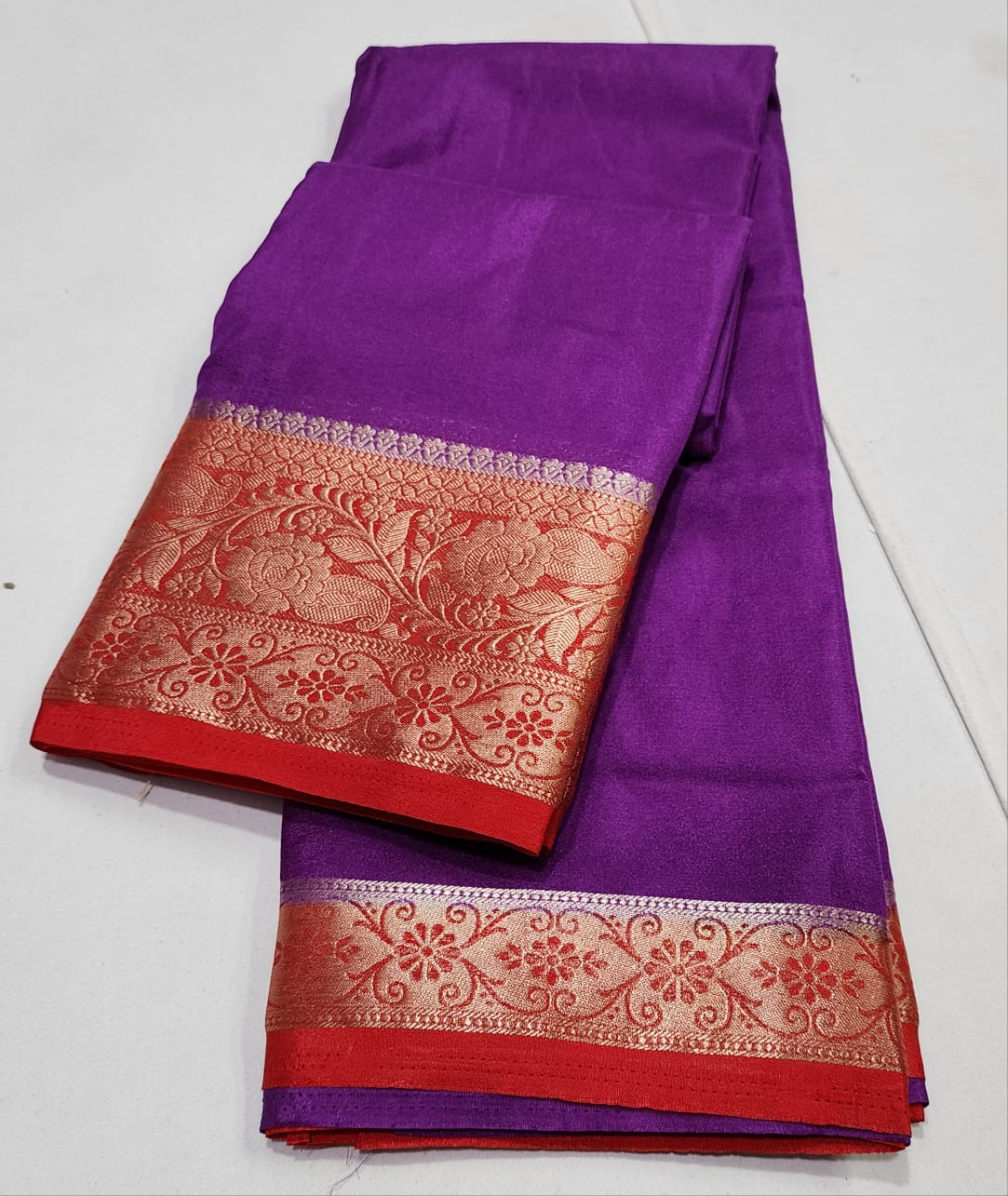 Crepe Silk Saree