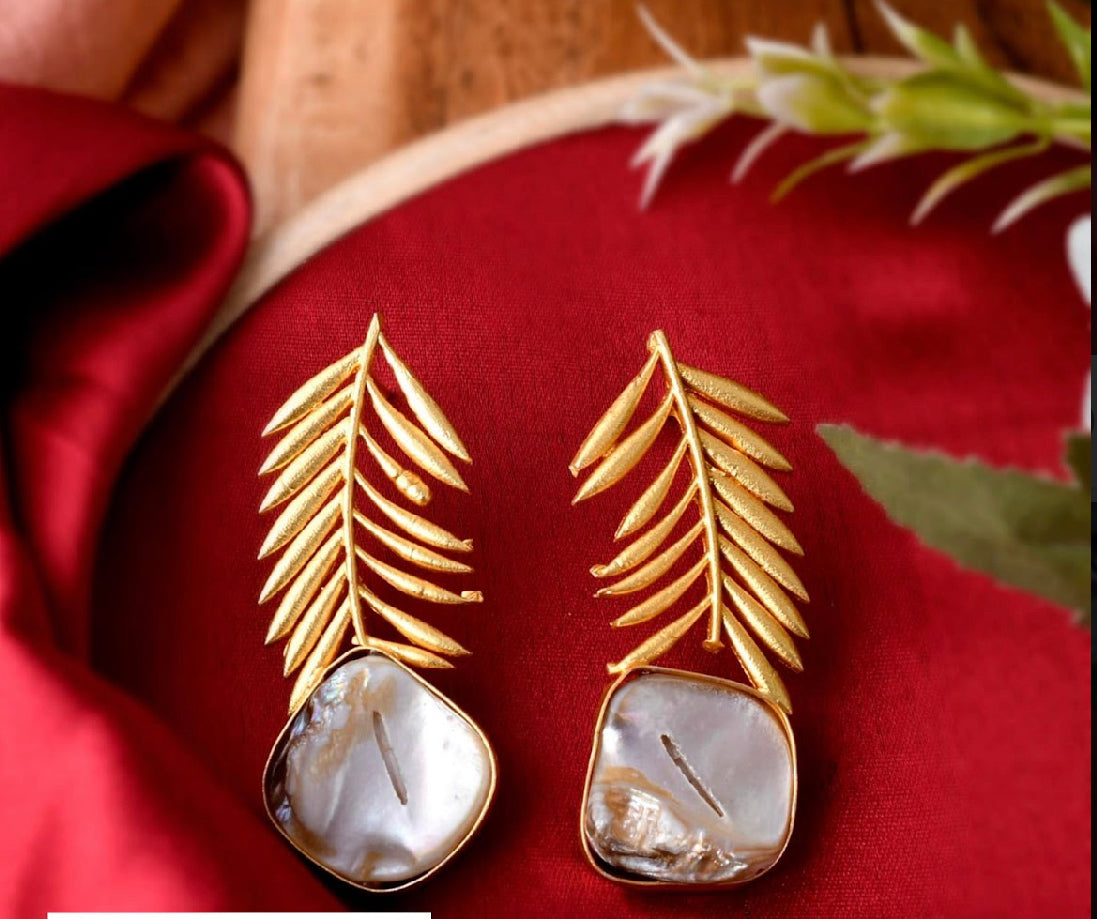 Natural Stone Earrings
