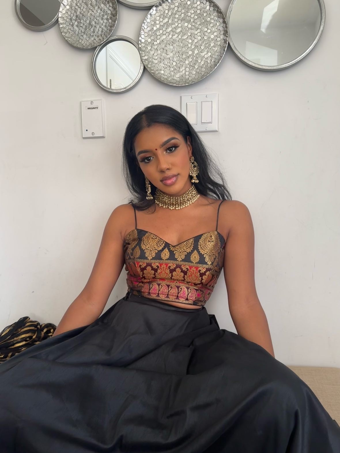Brocade Top
