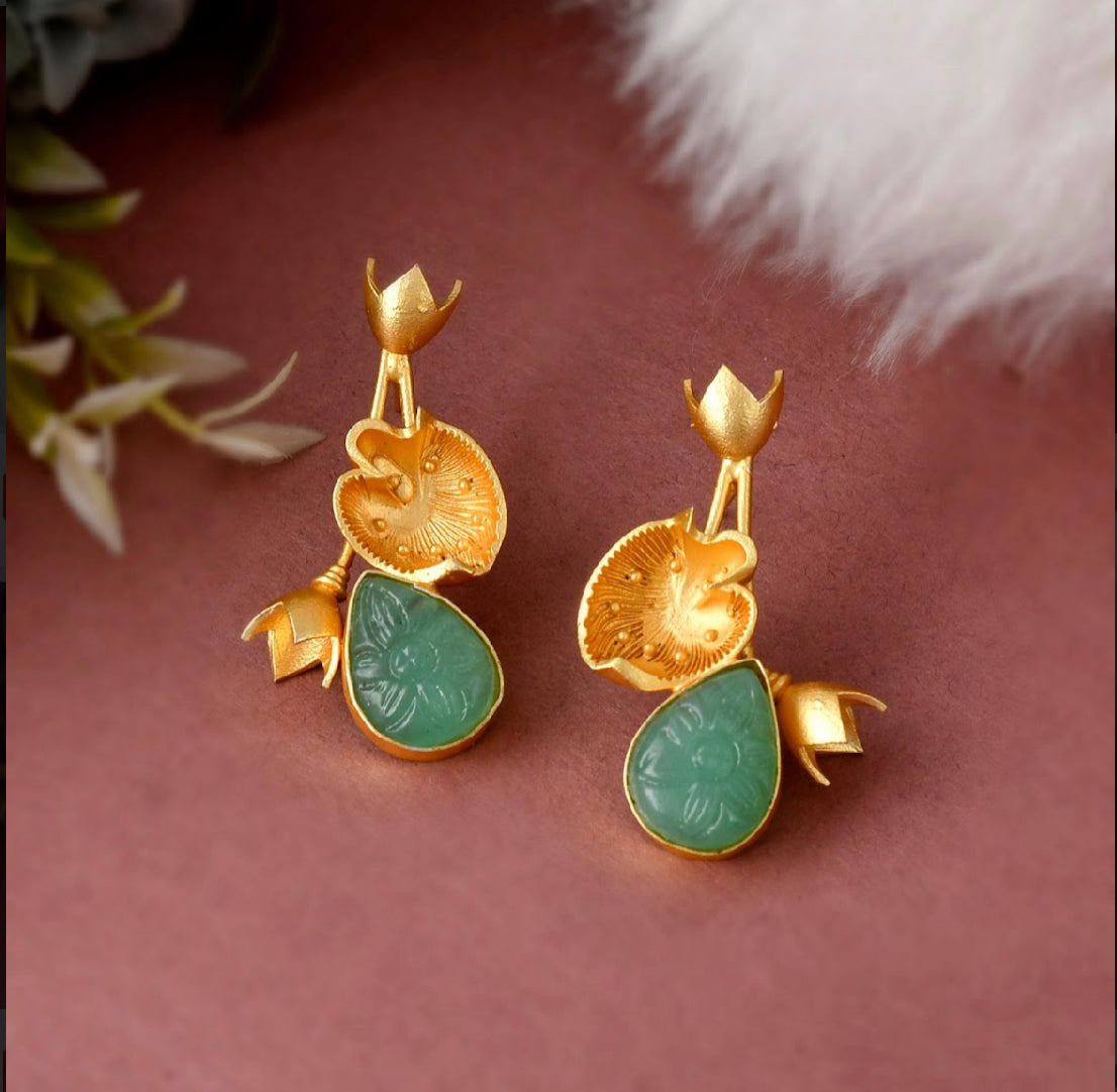 Natural Stone Earrings