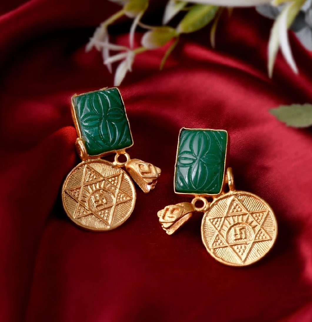 Natural Stone Earrings