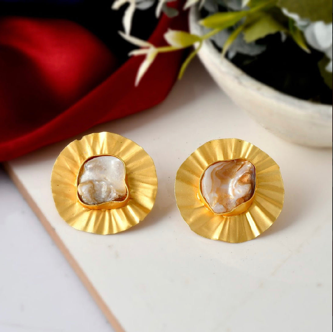 Natural Stone Earrings