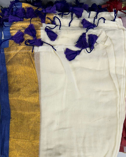 Mul cotton saree