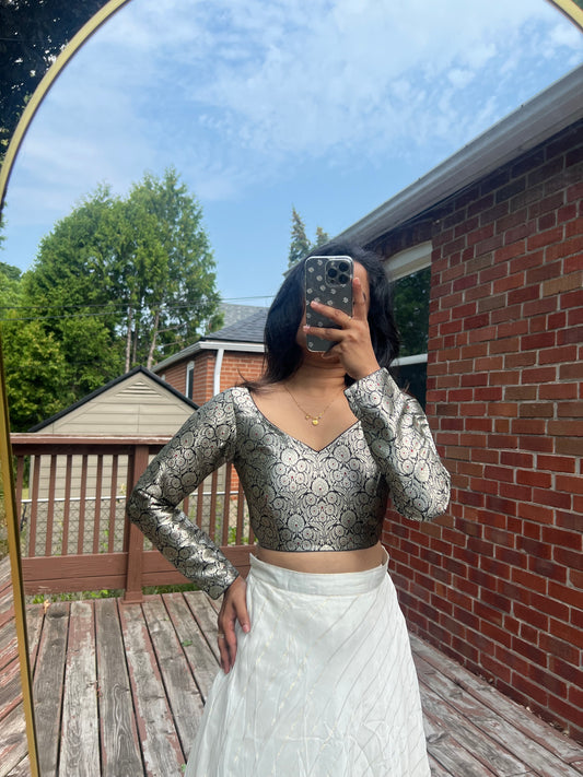 Brocade Top