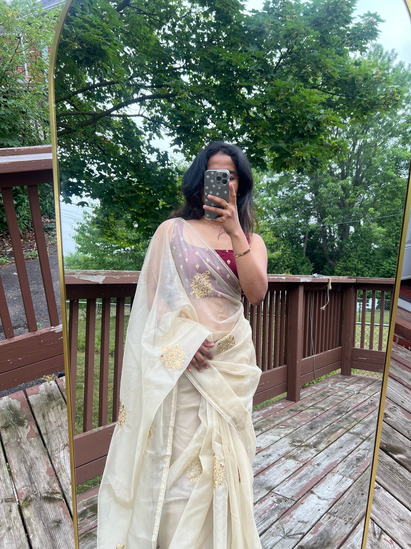 Organza Saree