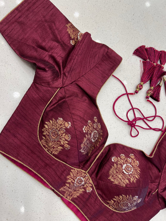 Raw Silk  Top