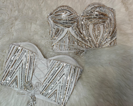 Corset Top 'n Saree