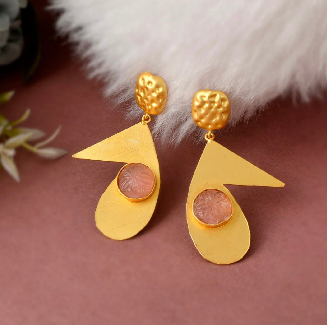Natural Stone Earrings